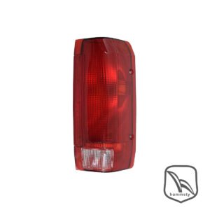 Lente da lanterna traseira Ford F-Series/Bronco 1989 - 1997 (Direito)
